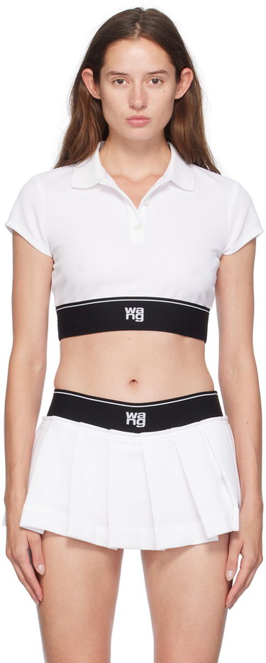 Пола Alexander Wang Alexander Wang Cheerleader Polo Бяло | 4CC3241497, 0
