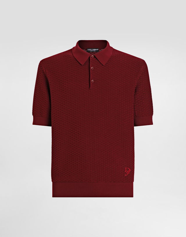 Dolce & Gabbana Embroidered Logo Polo Shirt
