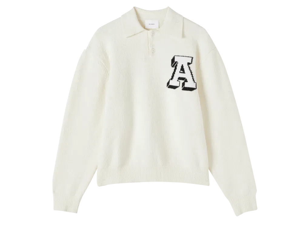 Пуловер AXEL ARIGATO Team Polo Sweater Бяло | A0950003, 0