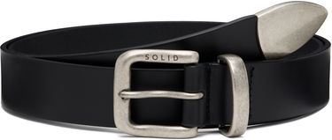 Колани Solid Homme Leather Western Belt Черно | S253BE01, 0