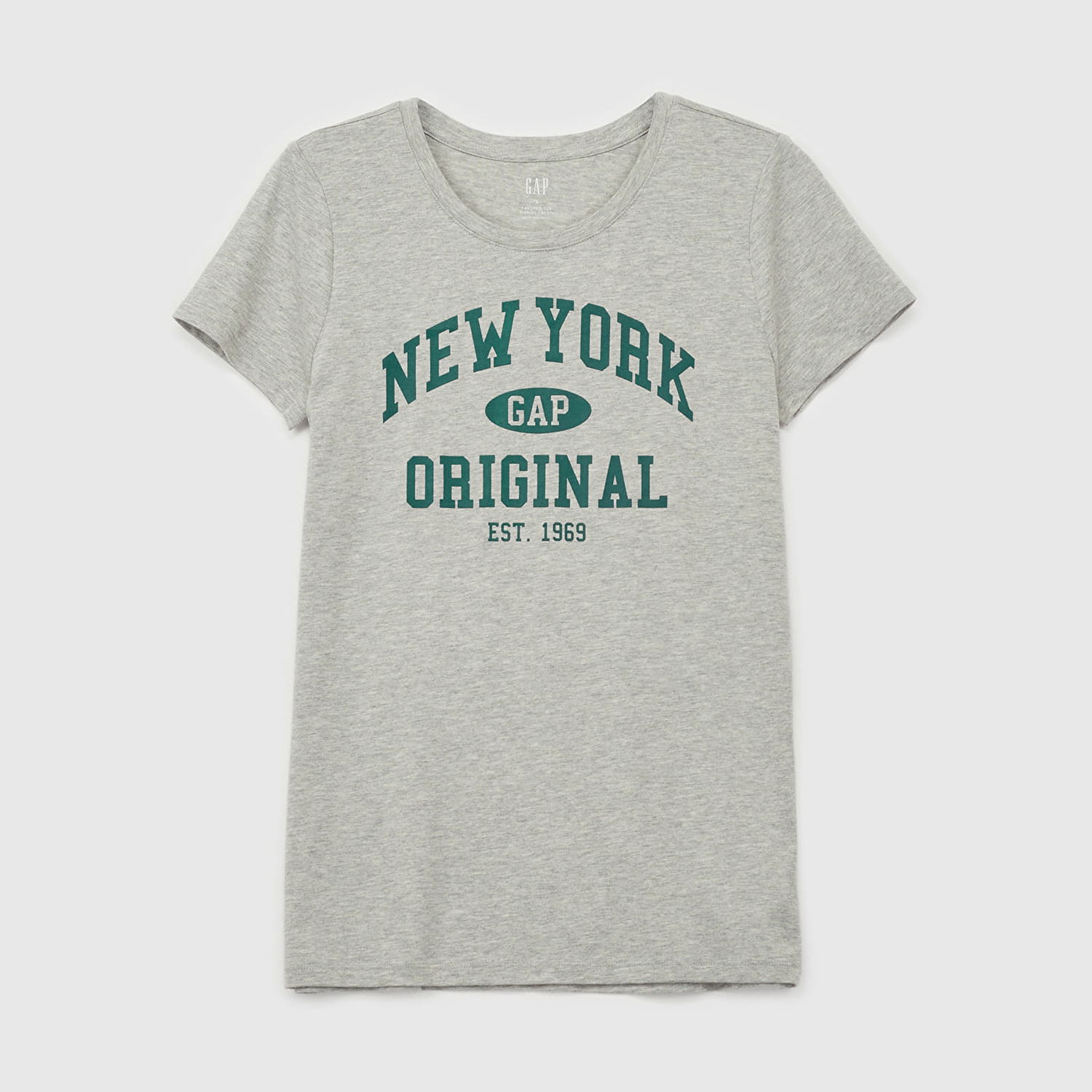 Тениска GAP T-shirt Shortsleeve Tee New York Original L Сиво | 795743-38, 0