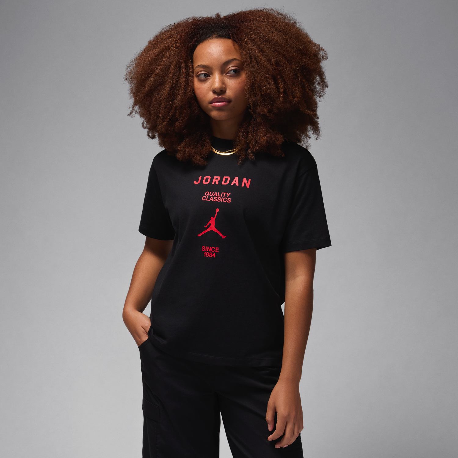 Тениска Jordan Jordan Quality Classics T-Shirt Черно | FZ0617-010, 0