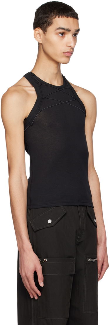Потник Dion Lee Lace Tank Top Черно | C3099R23, 1