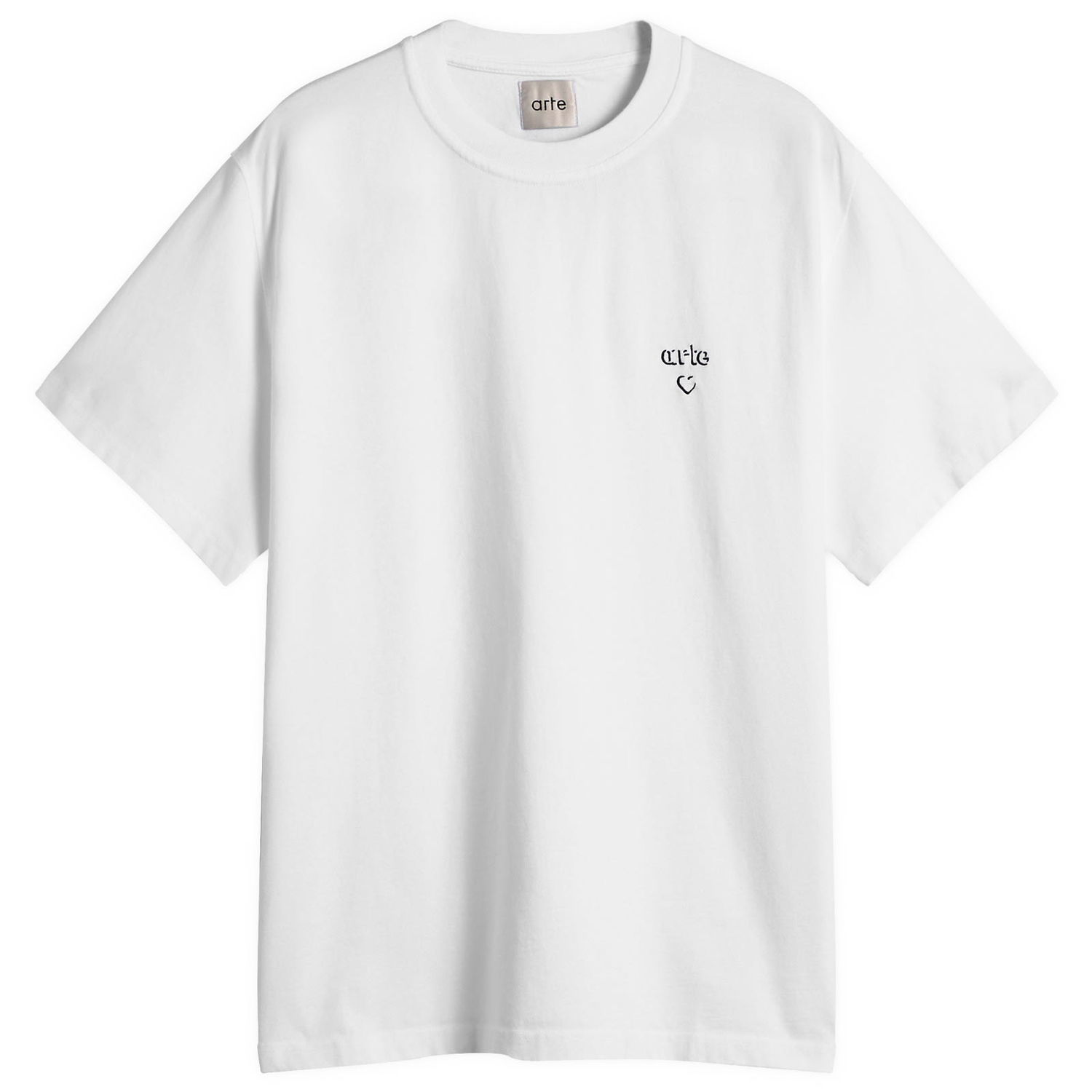 Тениска Arte Antwerp Heart Logo T-Shirt, Size Large Бяло | AW25-104T-WHT, 1