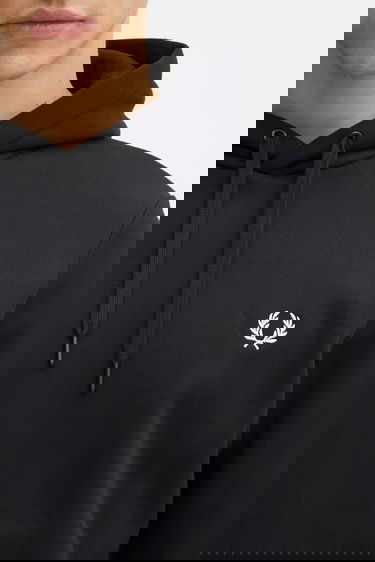 Суитчър Fred Perry Smooth Hooded Sweatshirt Черно | M1371, 3
