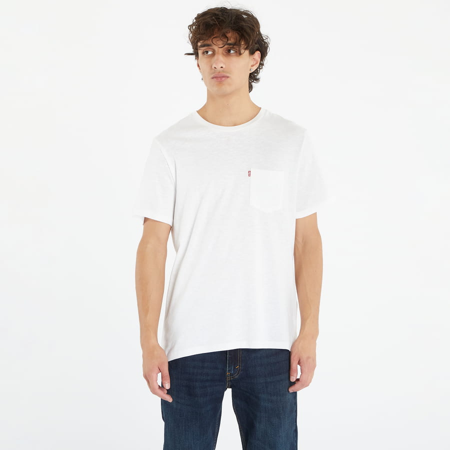 Тениска Levi's ®Ss Classic Pocket Tee Бяло | 19342-0162, 0