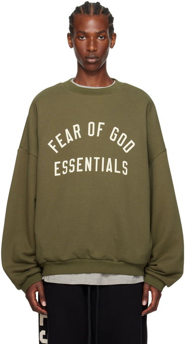 Суитчър Fear of God Designer Crewneck Sweatshirt Зелено | 192BT246265F, 0