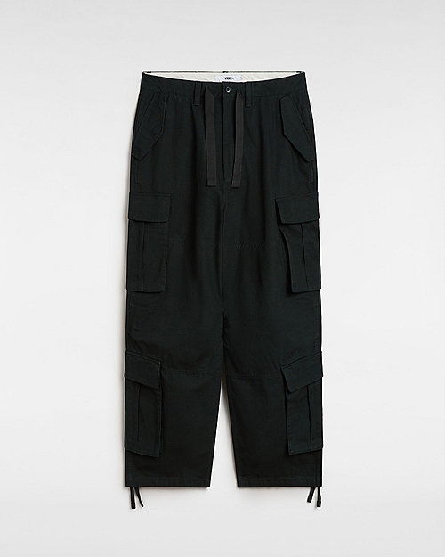 Карго панталони Vans Premium Baggy Cargo Trousers Черно | VN000HMYD6P, 0