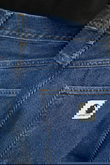 Дънки Carhartt WIP Jeans High Waist Brandon Синьо | I035892.106, 3