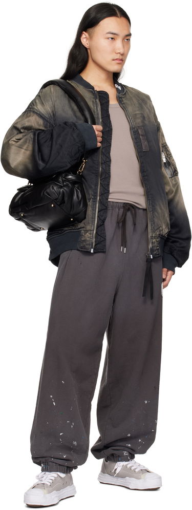 Яке бомбър Maison MIHARA YASUHIRO MIHARA YASUHIRO Distressed Flight Bomber Jacket Черно | J13BL151, 3