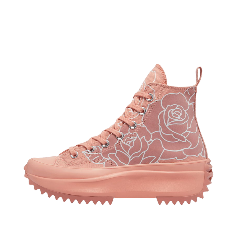 Кецове и обувки Converse Run Star Hike Natasha Cloud Floral Pink Quartz W Розово | 571877C