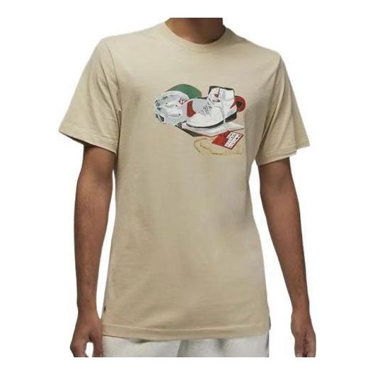 Тениска Jordan Jacob Rochester Artist Series Graphic T-Shirt Бежово | DV1440-206, 0