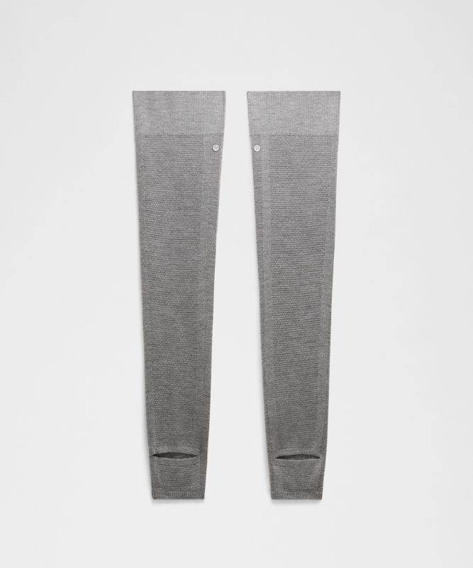 Чорапи lululemon Evolution Warm-Up Leg Warmers Черно | prod9490390, 1