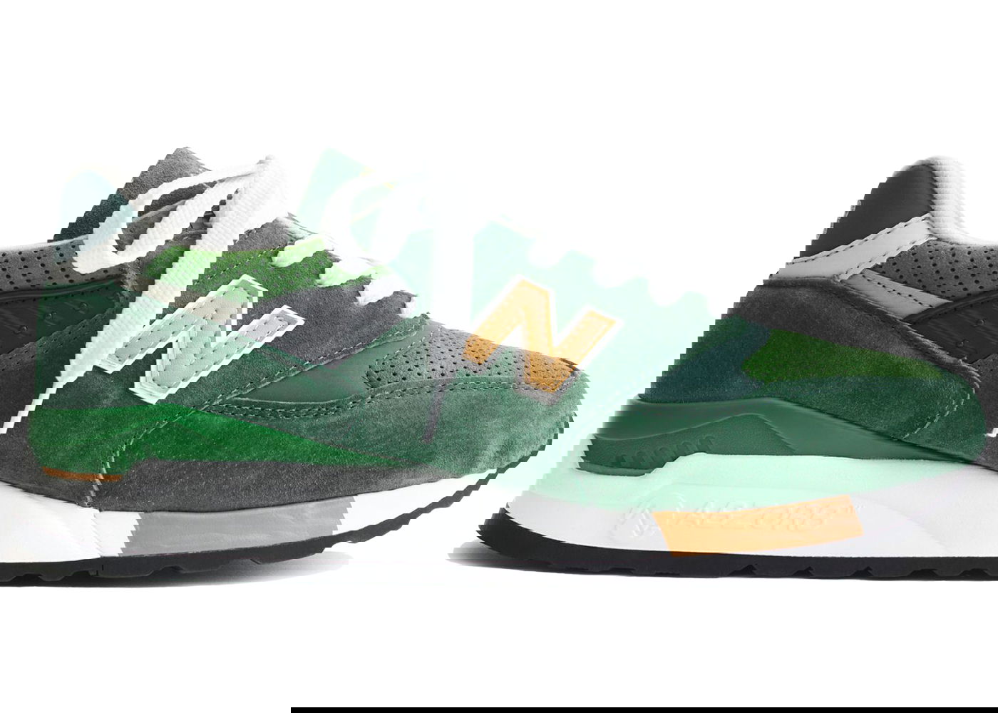 Кецове и обувки New Balance 998 MiUSA J. Crew Greenback Зелено | M998JB2, 0