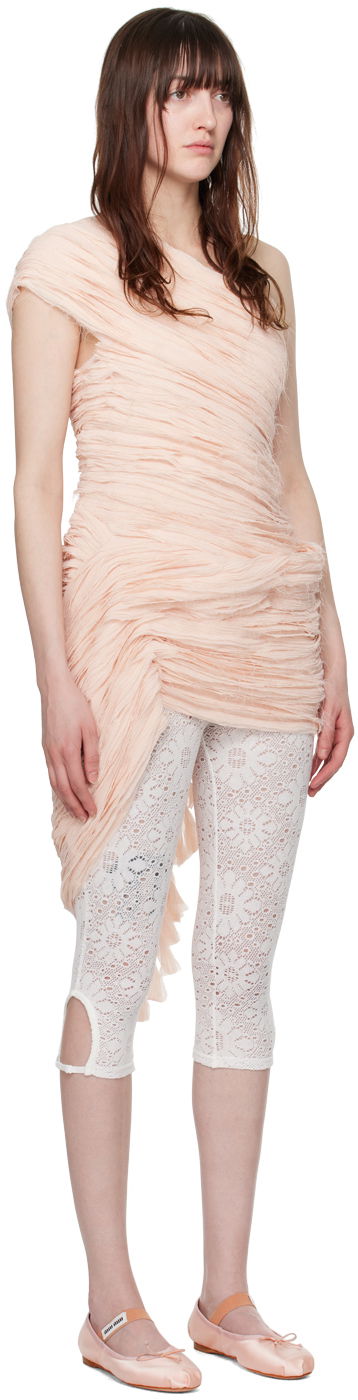 Pокля Collina Strada Collina Strada Whirl Draped Minidress Розово | XX4008, 1