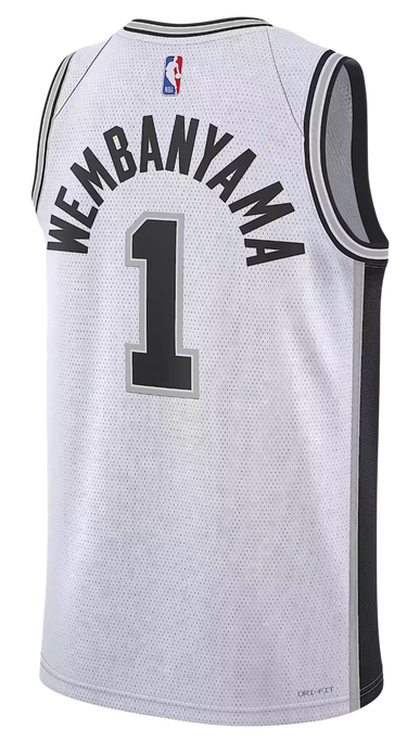 Фланелка Nike Dri-FIT NBA Swingman San Antonio Spurs Association Edition 2022/2023 Бяло | DN2094-104, 3