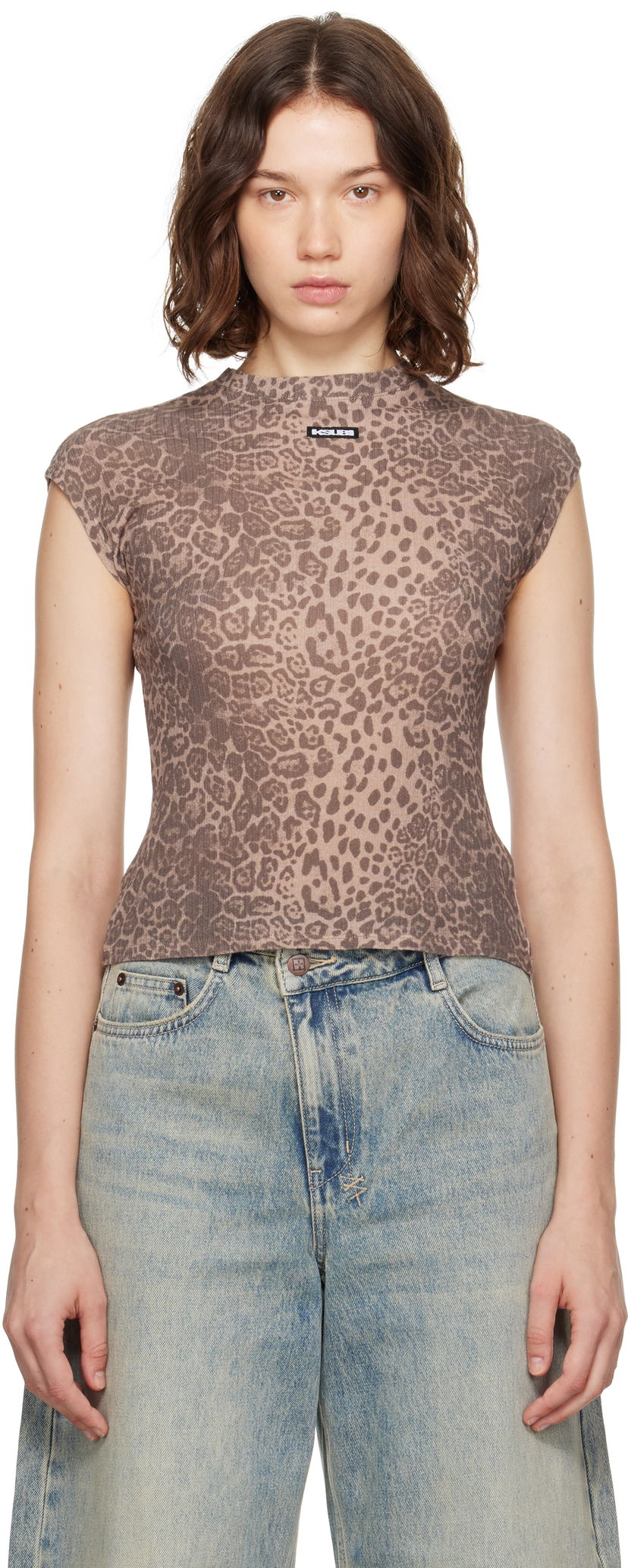 Тениска Ksubi Ksubi Staple Short Sleeve T-Shirt Бежово | WPF25TE015