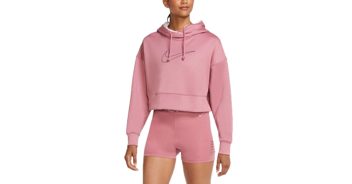 Суитчър Nike Thermo Crop Hoodie Розово | cz1101-614, 1