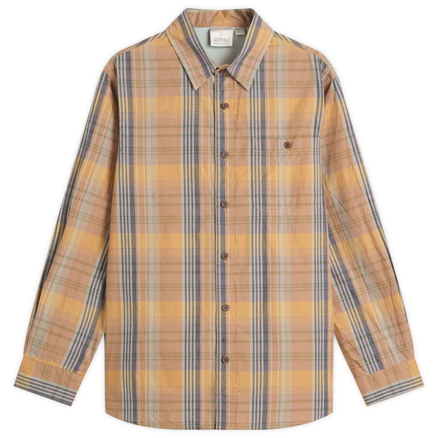 Риза GRAMICCI Gramicci Broadcloth Stance Shirt Жълто | G5FM-J020-HIL, 0