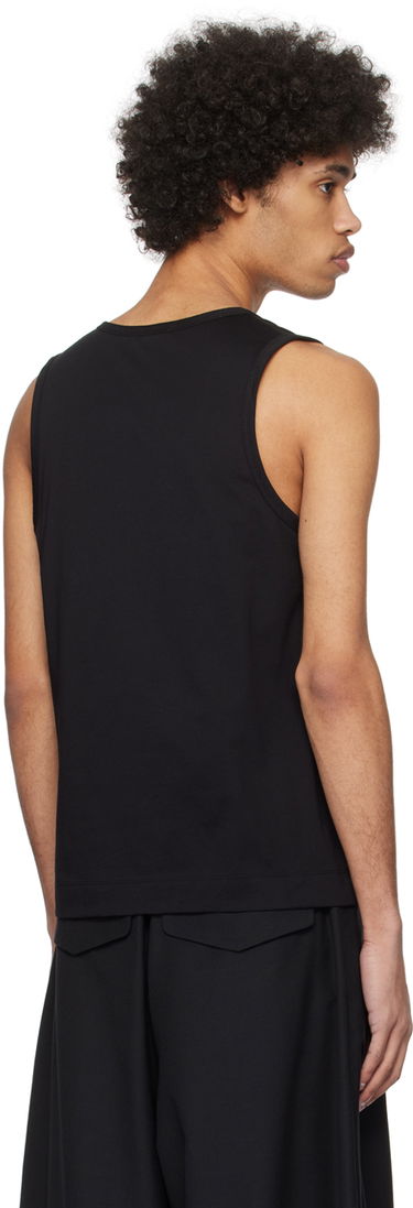 Потник Simone Rocha Simone Rocha Double-Pleated Tank Top Черно | 5234 0553, 2