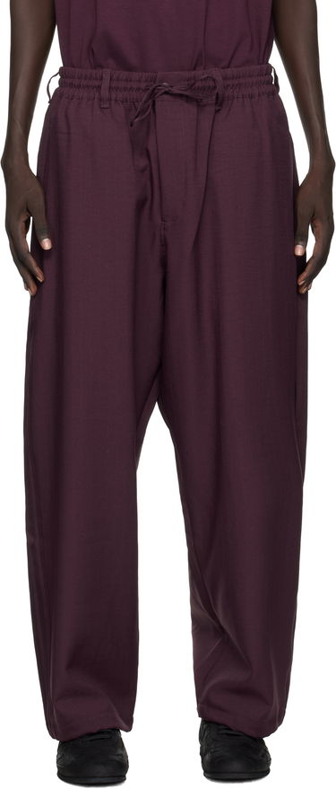 Спортни панталони Y-3 Y-3 Sport Uniform Track Pants Бургунди | KA9531, 0