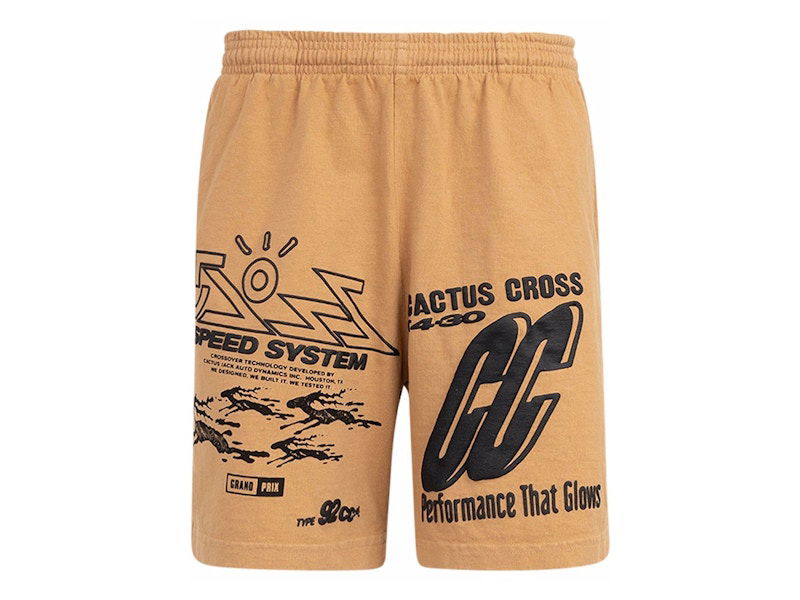 Къси панталони Cactus Jack by Travis Scott Cactus Jack 92CC Shorts Кафяво | CJJ6BS17