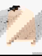 Corduroy Collar Denim Jacket