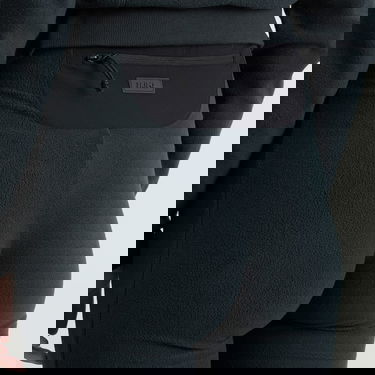 Спортни панталони SKIMS Lounge Fleece Flared Pant Черно | PT-PNT-7290W-DKT, 5