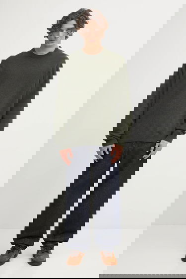 Пуловер Carhartt WIP Alten Wool Blend Sweater Зелено | I033917.2ZXXX, 4