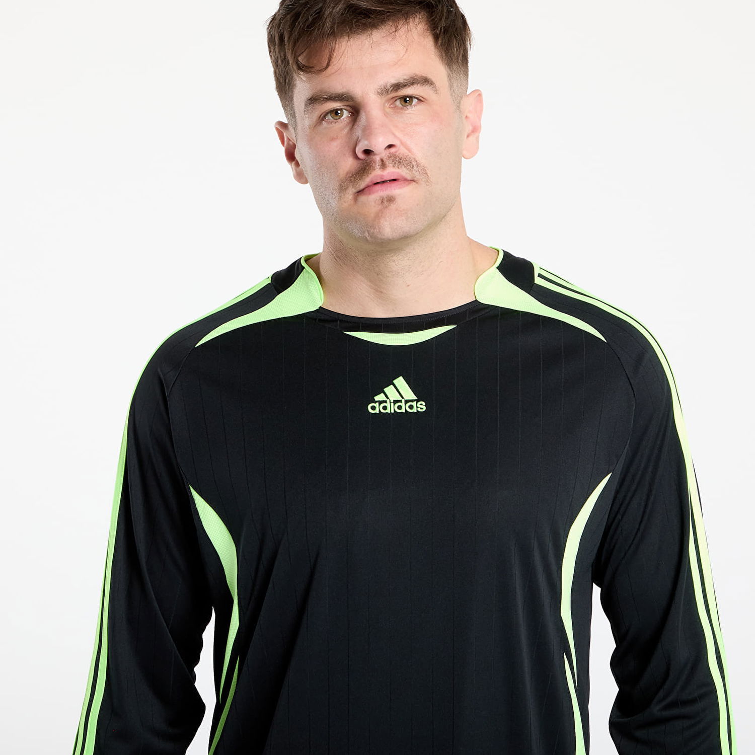 Фланелка adidas Performance Teamgeist Adicolor Long Sleeve Jersey Черно | JW5908, 1