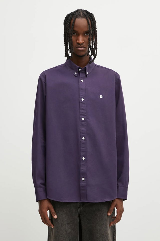 Long Sleeve Madison Shirt Regular Fit with Button-Down Collar