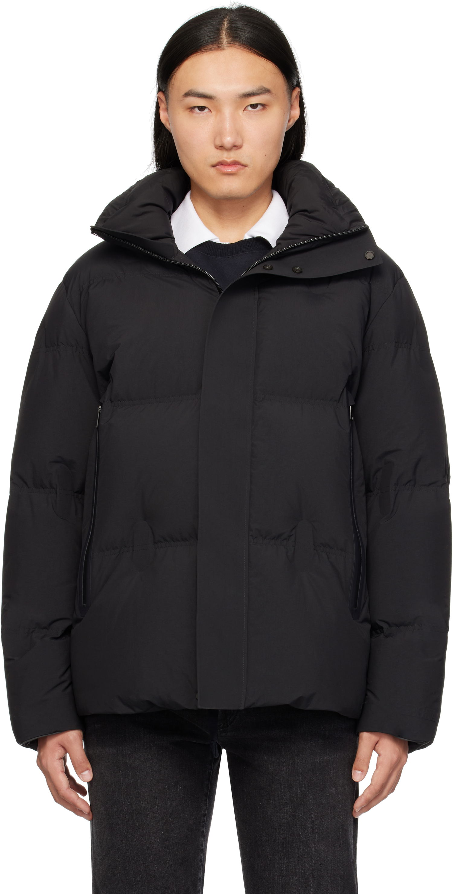 Пухо яке ZEGNA Hooded Down Jacket Черно | UETF7A8-ECT574, 0