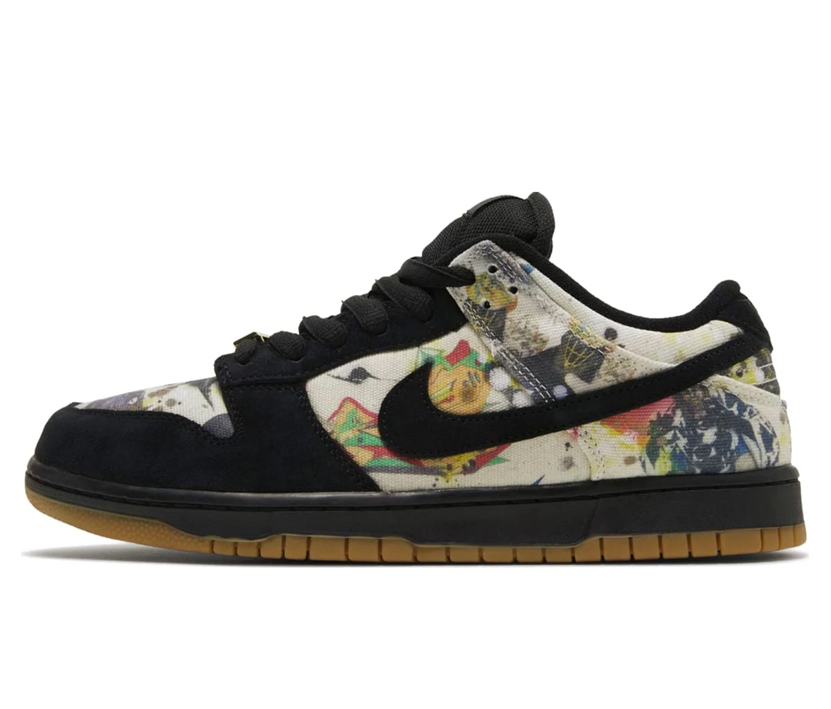 Кецове и обувки Nike SB Supreme x Dunk Low "Rammellzee" Черно | FD8778-001, 0