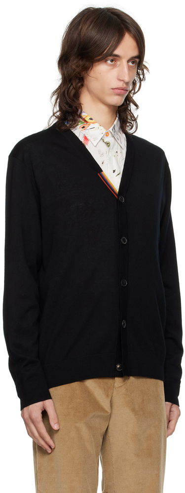 Пуловер Paul Smith Paul Smith Striped Cardigan Черно | M1R-122X-L02094-79, 1