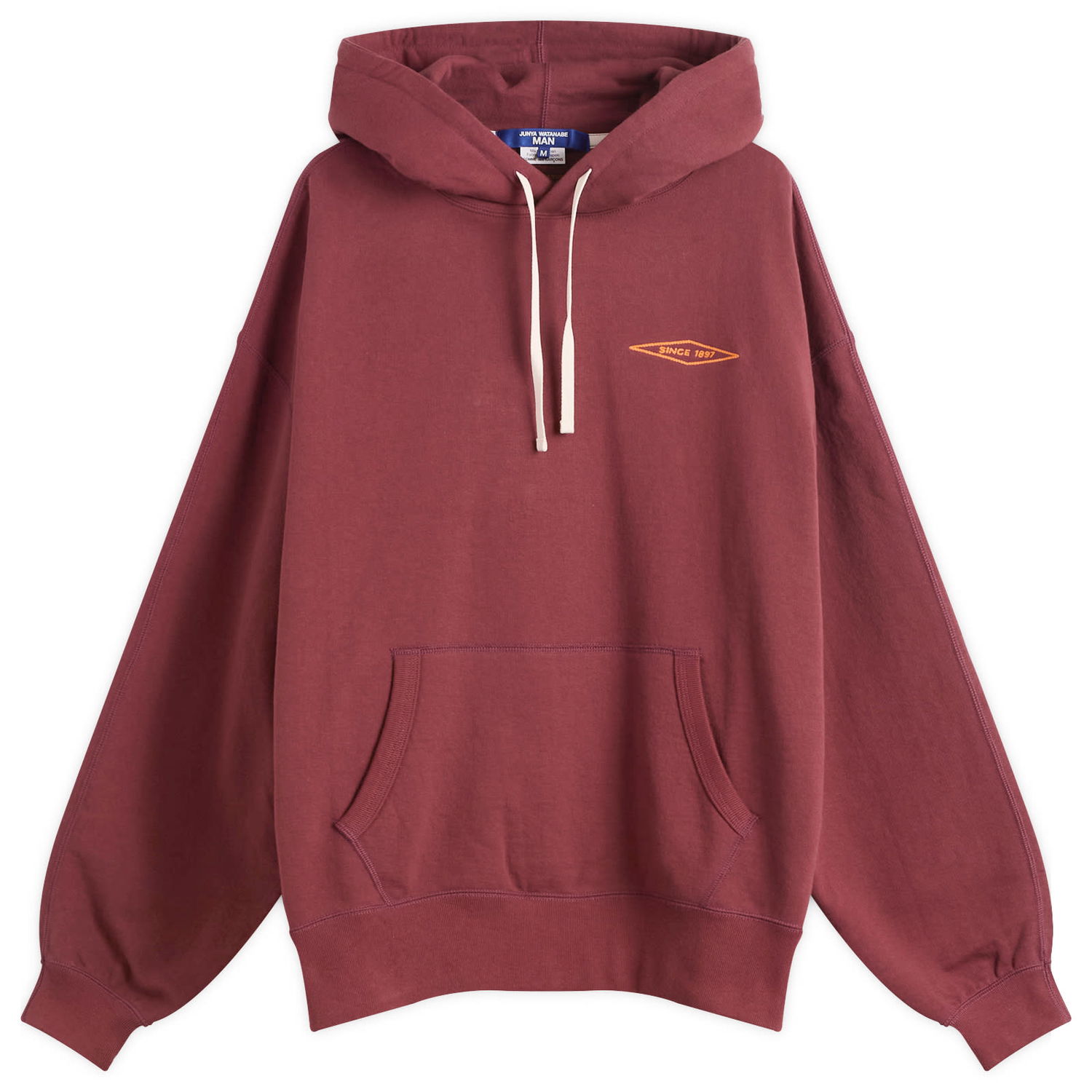 Суитчър Junya Watanabe Junya Watanabe MAN x Filson Hoody, Size Large Бургунди | WP-T001-051-2, 0