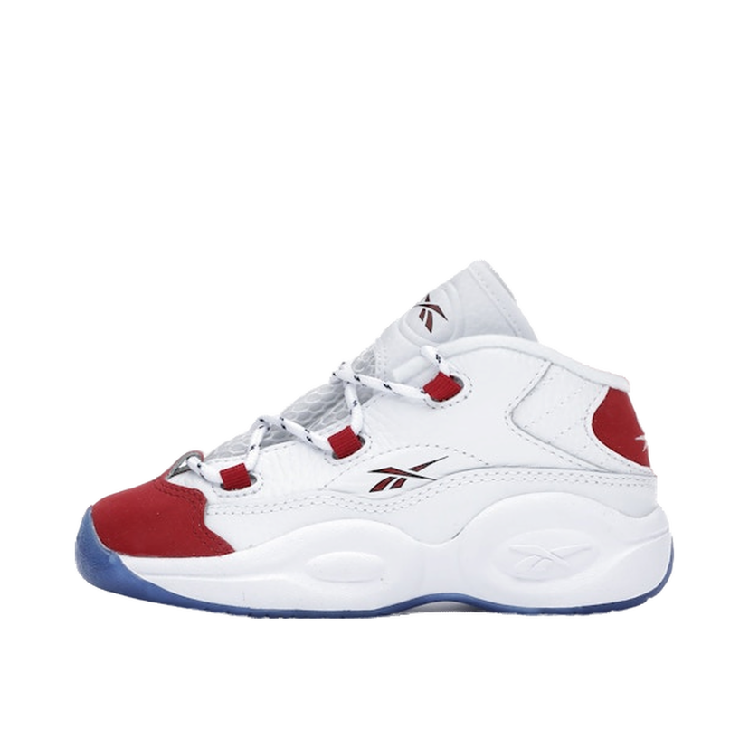 Кецове и обувки Reebok Question Mid Red Toe 25th Anniversary (TD) Бяло | FY2267