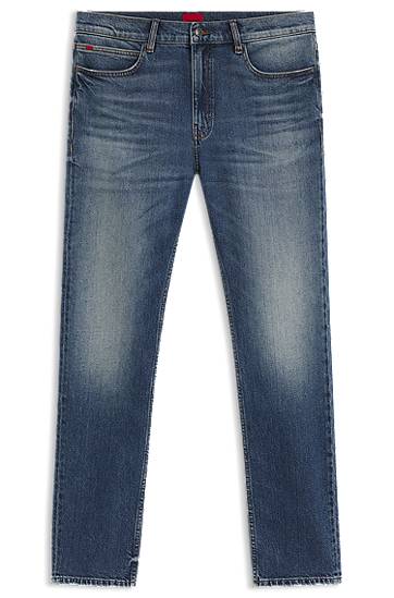 Дънки BOSS Slim-Fit Comfort-Stretch Denim Jeans Синьо | 50542690