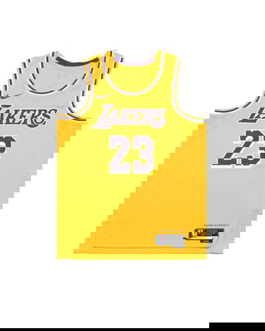 Фланелка Nike Dres Dri-FIT NBA Swingman Los Angeles Lakers Icon Edition 2022/2023 - Žlutá Жълто | DN2009-733, 3