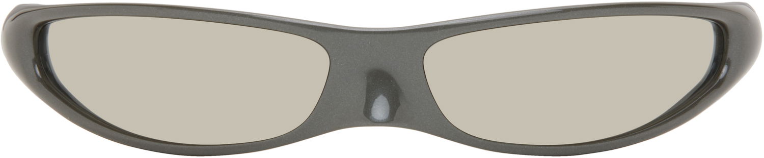 Слънчеви очила Balenciaga Balenciaga Blade Rectangle Sunglasses Сиво | BB0383S-004, 0