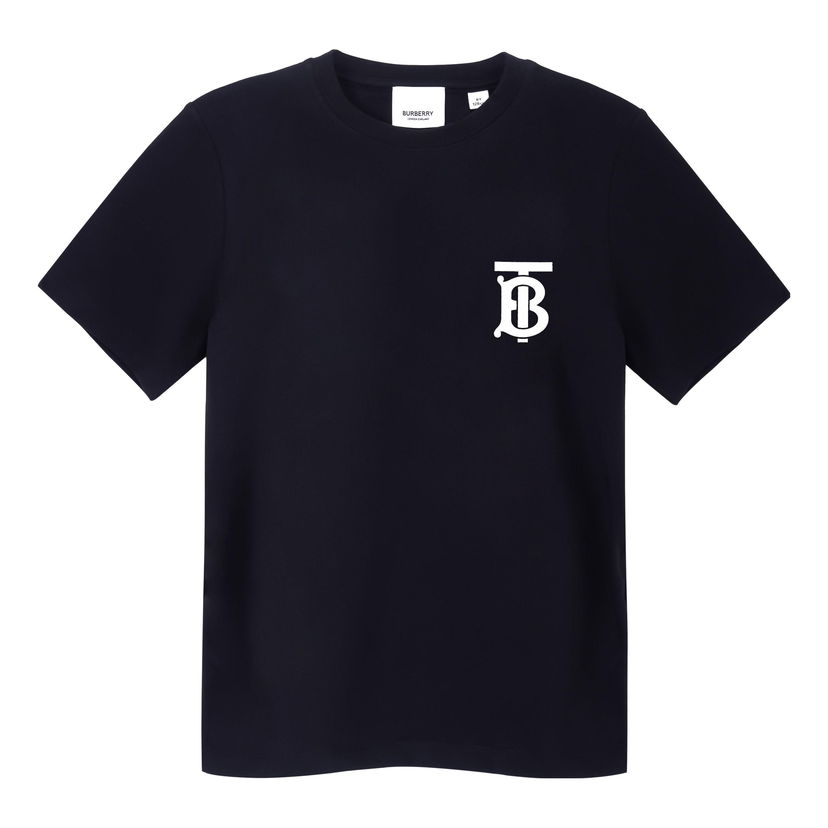 Тениска Burberry Loose Short Sleeve T-Shirt Черно | 80174841