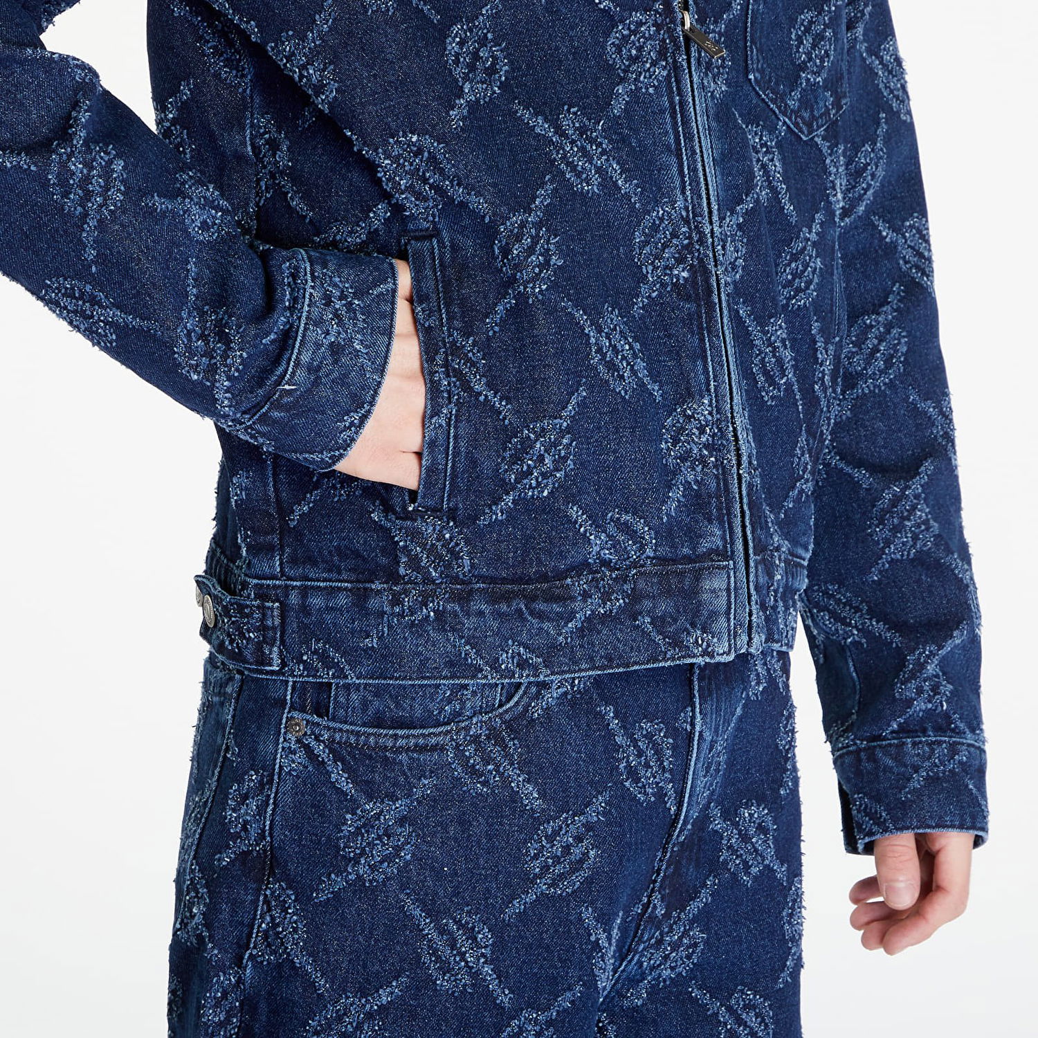 Яке DAILY PAPER Jacob Denim Jacket Тъмно синьо | 2411041, 1