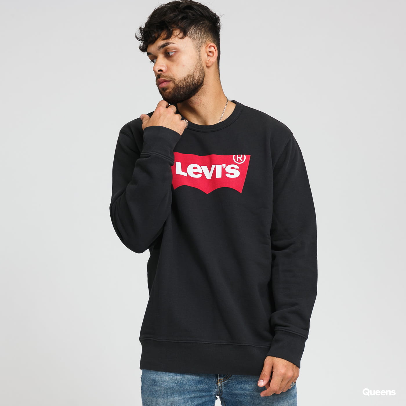 Суитчър Levi's Graphic Crew Черно | 17895-0111, 0
