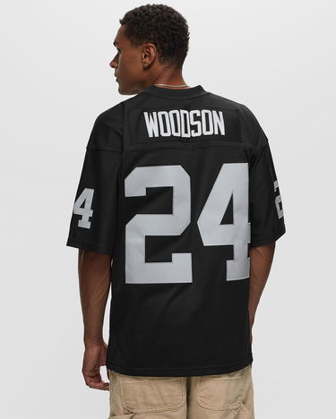 Фланелка Mitchell & Ness NFL LEGACY JERSEY LAS VEGAS RAIDERS 1998 CHARLES WOODSON #24 Черно | LGJYCP18150-ORABLCK98CWO, 1