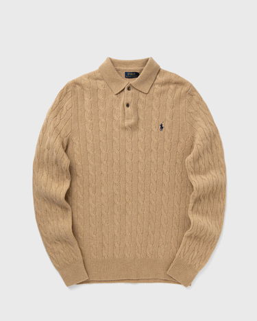 Пуловер Polo by Ralph Lauren Cable-Knit Polo Sweater Бежово | 710974165004, 0