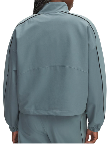 Ветровка Under Armour Rival Swoven Full-Zip Track Jacket with Contrast Piping Тюркоазено | 6003715-587, 2