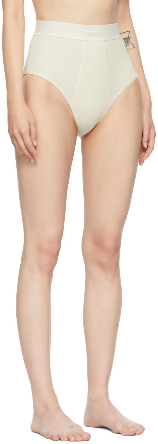 гащички SKIMS SKIMS 2.0 Rib Briefs Зелено | PN-HWB-0041, 1