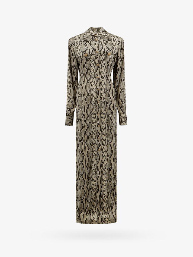 Maxi Snake Print Dress