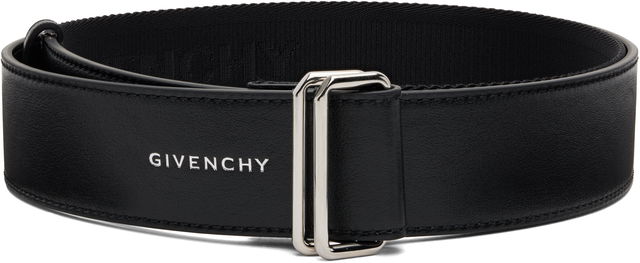 Givenchy Webbing & Leather Belt