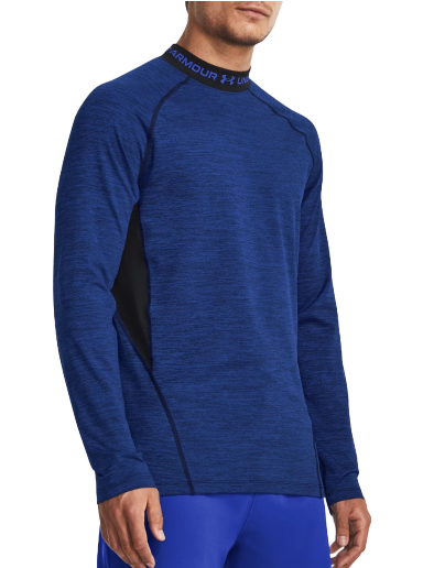 Тениска Under Armour ColdGear® Twist Mockneck Tee Тъмно синьо | 1379820-400