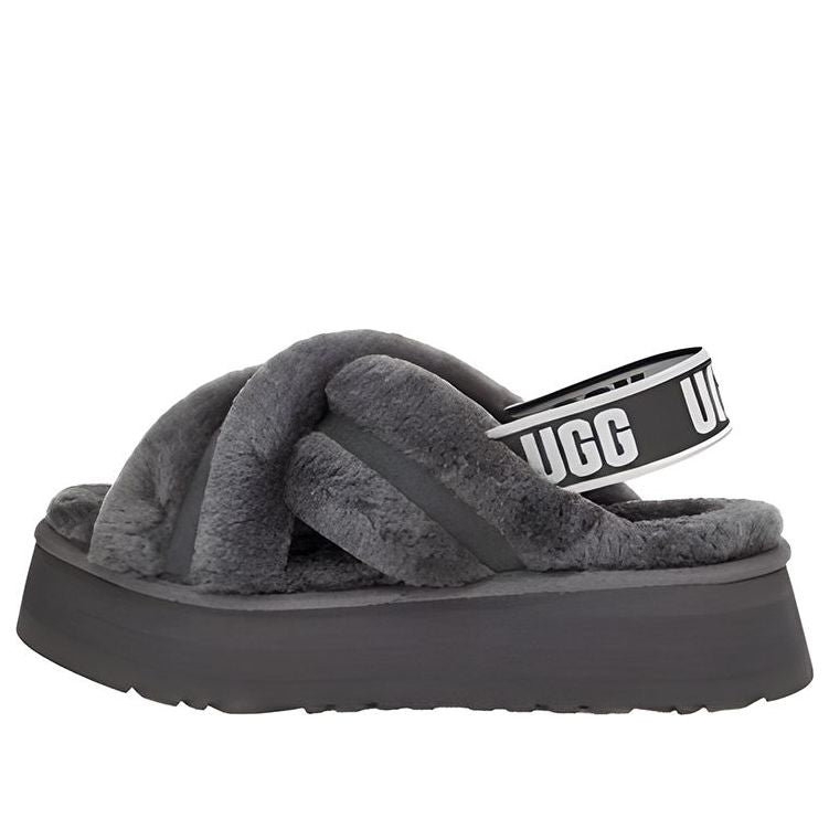 Кецове и обувки UGG Cross Slide Sandals Сиво | 1121550-CHRC, 0